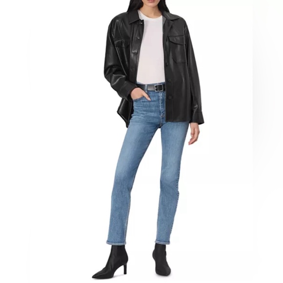rag & bone High Rise Blue Jeans